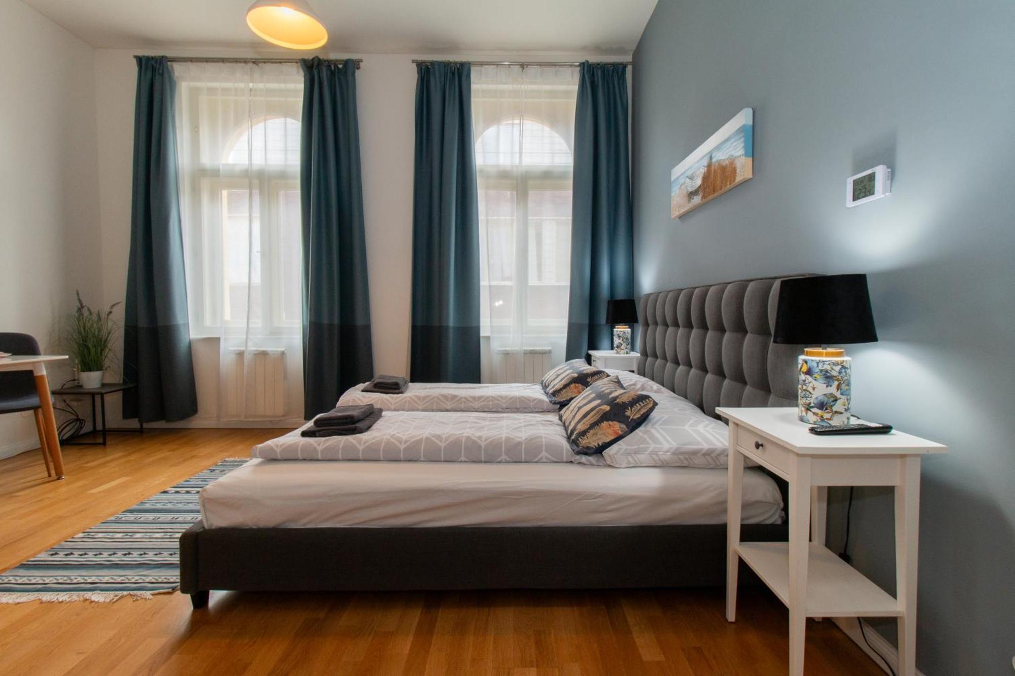 Stay Inn Apartments Stepanska Prag Rum bild