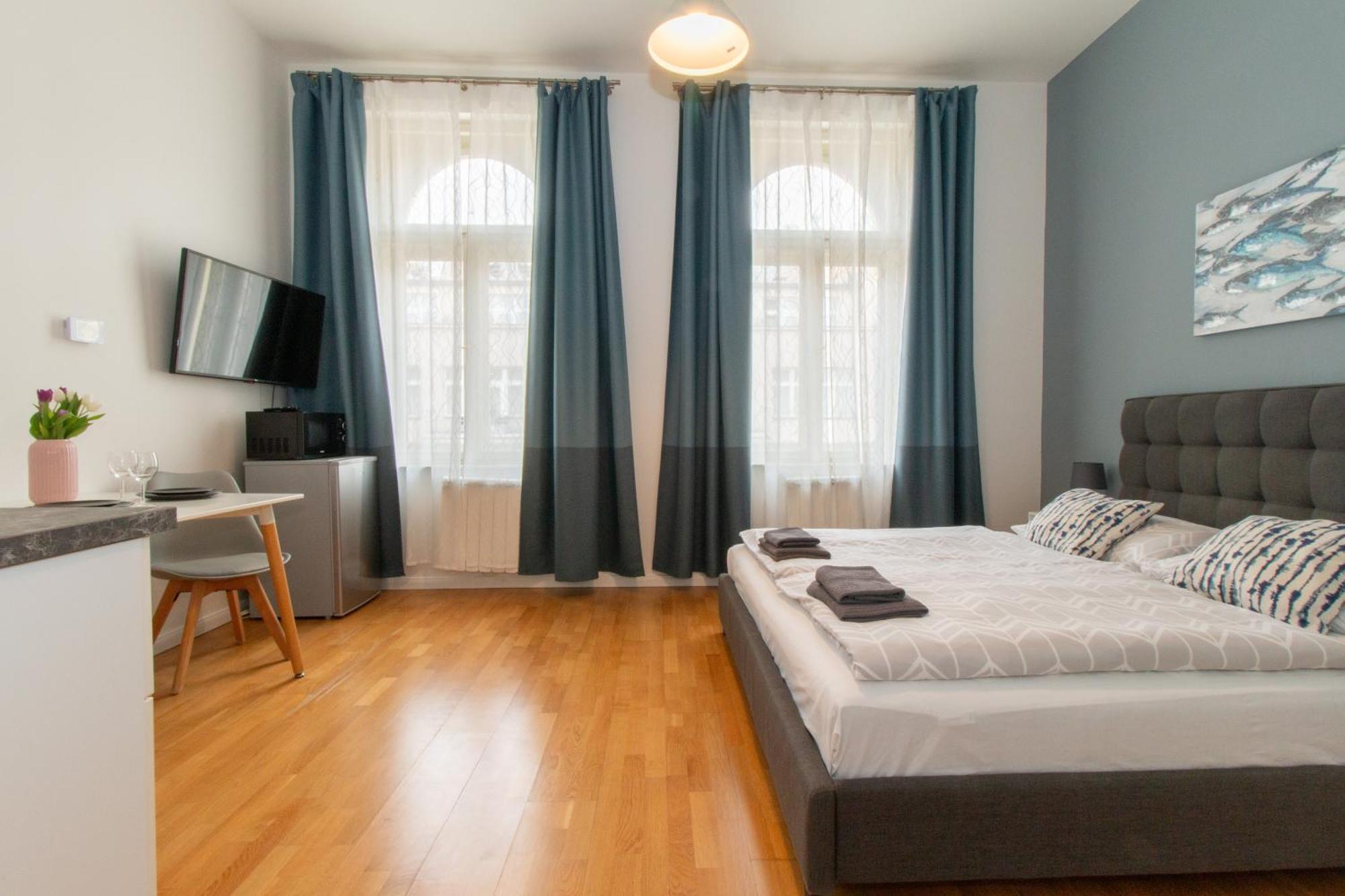 Stay Inn Apartments Stepanska Prag Exteriör bild