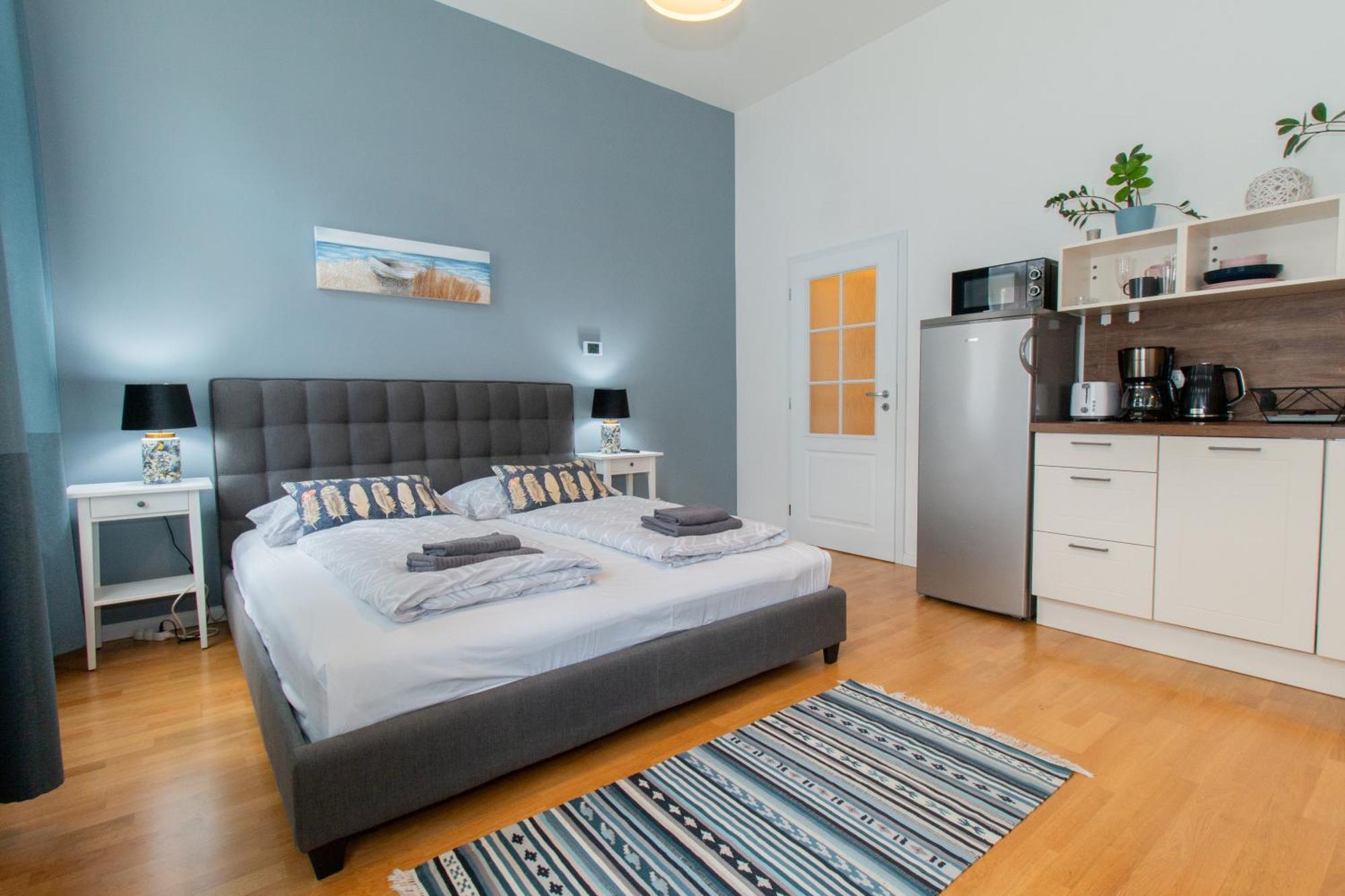 Stay Inn Apartments Stepanska Prag Rum bild